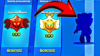 Bedava Melek Şeytan Kutularını Açtım  Neler Çıktı 😳  Brawl Stars brawlstars [upl. by Wilone]