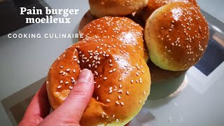 Pain burger moelleux [upl. by Natalie]