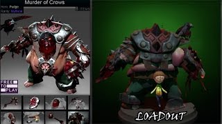 Dota 2 Pudge  Crows Feet Kinetic Gem preview [upl. by Collin]