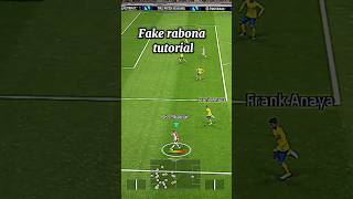 How to do fake rabona in efootball  pes efootball efootball2024 efootball2023 rabona shorts [upl. by Anaya]