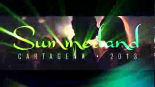 SummerLand Cartagena 2013  Line Up Steve Angello  David Guetta  Tiesto  Moska [upl. by Chevalier]