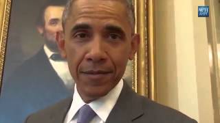 President Obama imitates Frank Underwood for April Fools Day [upl. by Schnurr81]