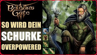 Baldurs Gate 3 OP Schurke Build Deutsch Diebischer Rogue als Scharfschütze  Alle Schlösser knacken [upl. by Anerdna]