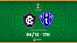 AO VIVO  Remo x Paysandu  Copa Verde 2021 [upl. by Ahsenauj]