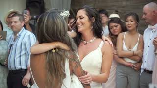 Emotional lesbian wedding  Two brides Haylee amp Dee  LifeStoryFilm EVOLLGBT [upl. by Yelsha]