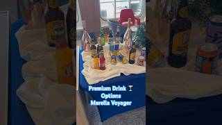 Tui Marella Cruises PREMIUM DRINKS PACKAGE 🍸 cruise shorts [upl. by Cosimo]