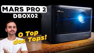 O Novo DEFINITIVO 👑 Projetor Dangbei Mars Pro 2 DBOX02 Review [upl. by Meris]