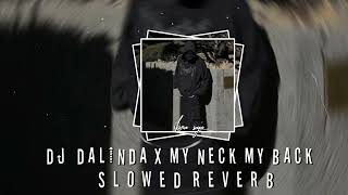 DJ DALINDA X MY NECK MY BACK BREAKFUNK Slowed reverb [upl. by Ninnahc]