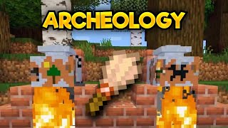 How To Find Archeology Ruins Minecraft 120 [upl. by Nirok586]