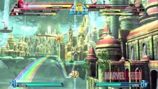 Marvel vs Capcom 3 Gamplay Video 11 [upl. by Galvin]