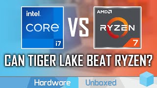 Intel Core i71165G7 Benchmark Review Battle vs AMD Ryzen 4000 [upl. by Atteloj844]