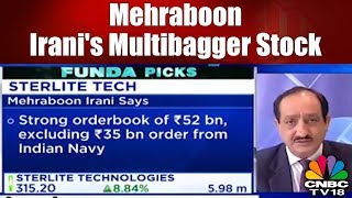 Multibagger Stock  Mehraboon Irani on Sterlite Technology Stock will Touch Rs 500 in 1218 Months [upl. by Charline]