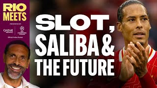 Van Dijk Talks Future Slot amp Saliba Exclusive with Rio Ferdinand [upl. by Leveridge]