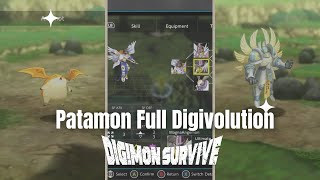 Patamon Full Digivolution amp Special Attacks  Digimon Survive [upl. by Starlene]