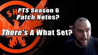 Season 6 PTS Notes  Division 2 [upl. by Elletsirhc]