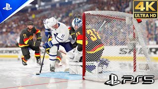 NHL 24  PS5 4K 60FPS Gameplay [upl. by Perot]