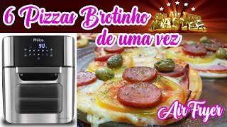 Como Fazer Pizza Brotinho na Airfryer Oven [upl. by Phedra]