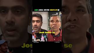 Ashwin Talking About Josh Butler 💀ashwin joshbutler shorts ipl [upl. by Hgielhsa]