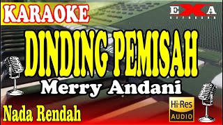 DINDING PEMISAH KARAOKE NADA RENDAH DANGDUT KOPLO [upl. by Johann]