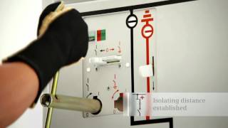 Siemens GIS NXPlusC circuitbreaker panel [upl. by Nnaer]