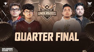 RM BATTLE OF UNDERGODS  QUARTER FINAL  WATCH LIVE 📍 [upl. by Lede793]