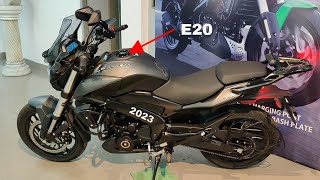 New BS7 Bajaj Dominar 400 2023 Model Detailed Review With New Price New Change [upl. by Ilegna]