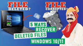 Recover Parmanently Deleted Files in Windows 11 amp 10 Using This Hidden Trick [upl. by Tobit815]