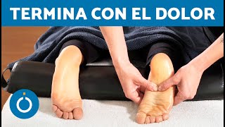 MASAJE de PIES para Fascitis plantar 🦶 🛑 No más DOLOR [upl. by Holladay]