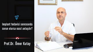 İmplant diş tedavisi sonrasında bir sorun olursa nasıl anlaşılır [upl. by Etak827]