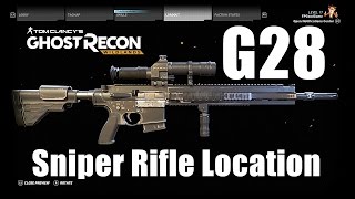 Ghost Recon Wildlands G28 Sniper Rifle Location [upl. by Leugim]