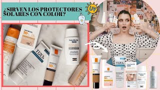 ¿LOS PROTECTORES SOLARES CON COLOR SIRVEN 7DÍASDE  ¡7 DÍAS 7 PROTECTORES [upl. by Aicirtak]