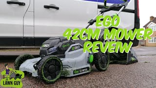 EGO 42cm MOWER REVIEW [upl. by Coy466]