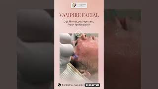 Vampire Facial Procedure  Vampire Facial Before After Results  Cosmo Care amp Hair Clinic Chandigarh [upl. by Alexandros]