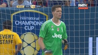 Wojciech Szczesny vs Barcelona Neutral nternational Champions Cup 2017 HD 720p [upl. by Nowujalo]