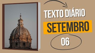 🔴TEXTO DIÁRIO✅ DRAMATIZADO DE HOJE JW  Quartafeira 6 de setembro 2023  EM PORTUGUÊS FULL HD [upl. by Tila]