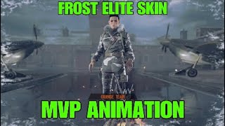 Frost Elite Set MVP Animation  Rainbow Six Siege [upl. by Ennoryt]