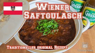 Wiener Saftgulasch  altes traditionelles Rezept [upl. by Lunseth]