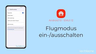 Flugmodus einausschalten  Huawei Android 10  EMUI 12 [upl. by Ysor]