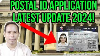 PHILIPPINE POSTAL ID APPLICATION 2024 LATEST UPDATE NAGRESUME NABA [upl. by Hernandez]