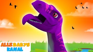 Dinosaurierlied  Tiere für Kinder  All Babies Channel  Kinderlieder auf Deutsch [upl. by Schroeder]