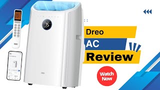 Dreo 12000 BTU Portable AC Review Quiet Smart and DrainageFree Cooling [upl. by Ahsemit]