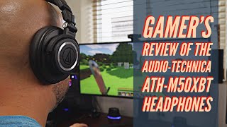 AudioTechnica ATHM50xBT Review Best Wireless Bluetooth Headphones For Gaming Under 200 [upl. by Lerraf727]