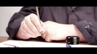 Apprendre les bases de la calligraphie latine avec Serge Cortesi [upl. by Colwin479]