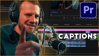 HOW to ADD Captions EASY in Adobe Premiere Pro 2022 [upl. by Leontyne]