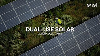 Aurora solar farm and dualuse solar  Enel North America [upl. by Laing340]