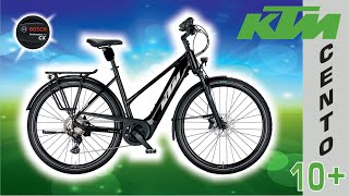 Электровелосипед KTM Cento 10 Plus  Обзор треккинговой модели 2020 года [upl. by Minardi]