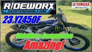 2023 Yamaha YZ450F Dialed by RideWorx [upl. by Vowel]