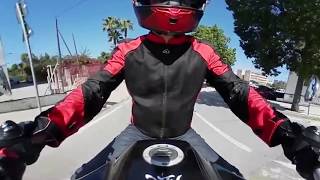 Samsung Gear 360 montada en Yamaha FZ6N Fazer [upl. by Eniffit648]