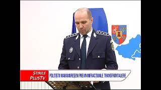 POLIȚIȘTII MARAMUREȘENI PREVIN INFRACȚIUNILE TRANSFRONTALIERE [upl. by Salahcin]