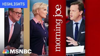 Watch Morning Joe Highlights July 20  MSNBC [upl. by Wolf]